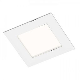 Obrázek pro produkt SLENDER SQ 8 zápustná chrom 230V LED 3W 3000K - RED - DESIGN RENDL