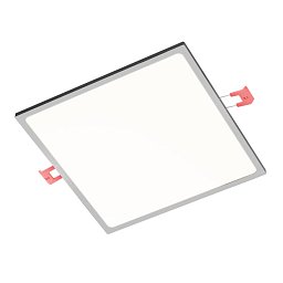 Obrázek pro produkt SLENDER SLIM SQ 22 zápustná černý chrom 230V LED 30W 3000K - RED - DESIGN RENDL