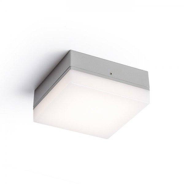 RED R11968 SPECTACLE přisazená stříbrnošedá 230V LED 5W IP54 3000K - RED - DESIGN RENDL