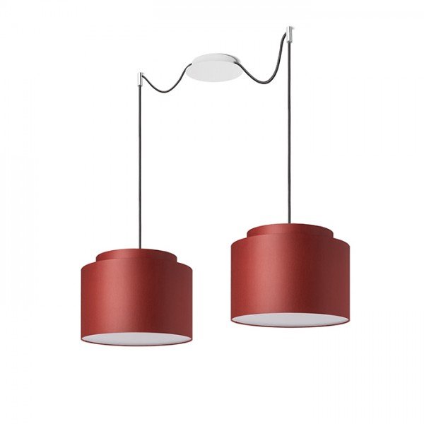 RED R11778 KOMBIX 2 závěsná sada BZ+ČK+CHO  230V E27 2x28W - RED - DESIGN RENDL (obrázek 4)