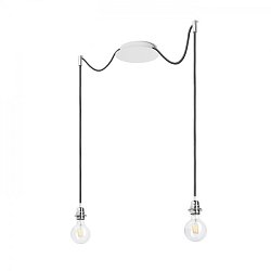 Obrázek pro produkt KOMBIX 2 závěsná sada BZ+ČK+CHO  230V E27 2x28W - RED - DESIGN RENDL