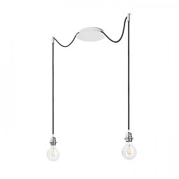 Obrázek pro produkt KOMBIX 2 závěsná sada BZ+ČK+CHO  230V E27 2x28W - RED - DESIGN RENDL