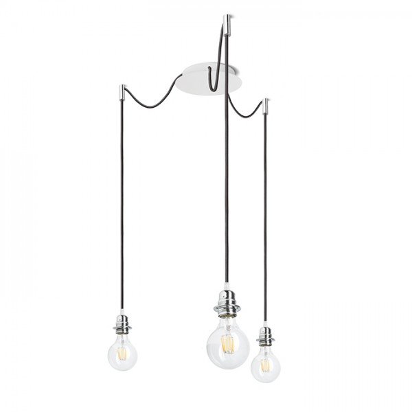 Levně RED R11779 KOMBIX 3 závěsná sada BZ+ČK+CHO 230V E27 3x28W - RED - DESIGN RENDL