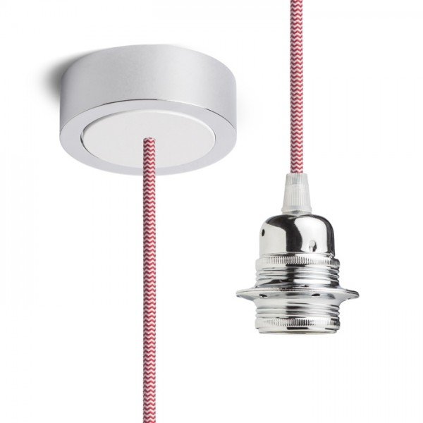 RED R11938 HEX závěsná sada CHZ+ČE/BK+CHO+BK1 230V E27 28W - RED - DESIGN RENDL
