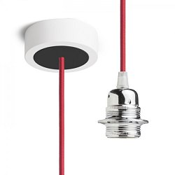 Obrázek pro produkt HEX závěsná sada BZ+ČEK+CHO+ČK1 230V E27 28W - RED - DESIGN RENDL