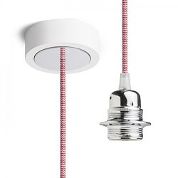 Obrázek pro produkt HEX závěsná sada BZ+ČE/BK+CHO+CHK1 230V E27 28W - RED - DESIGN RENDL