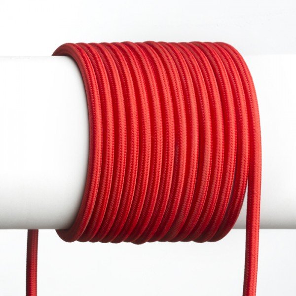 RED R12224 FIT textilní kabel 3X0,75 1bm červená - RED - DESIGN RENDL