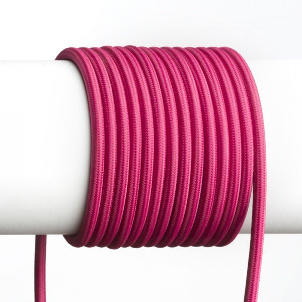 RED R12226 FIT textilní kabel 3X0,75 1bm fuchsiová - RED - DESIGN RENDL