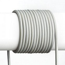 Obrázek pro produkt FIT textilní kabel 3x 0,75 YPL silber 1bm šedá - RED - DESIGN RENDL
