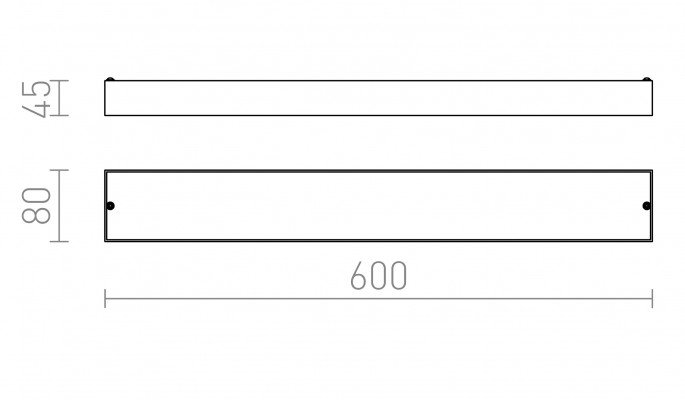 RED R11993 MARINA 60 LED nástěnná chrom 230V LED 9W IP44 3000K - RED - DESIGN RENDL (obrázek 6)