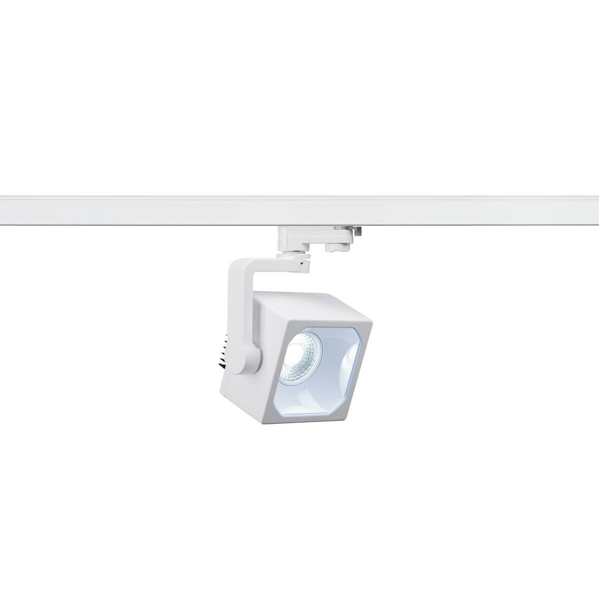 LA 152781 EURO CUBE pro tříokr. lištu bílá 230V LED 28.5W 60° 4000K - BIG WHITE (SLV)