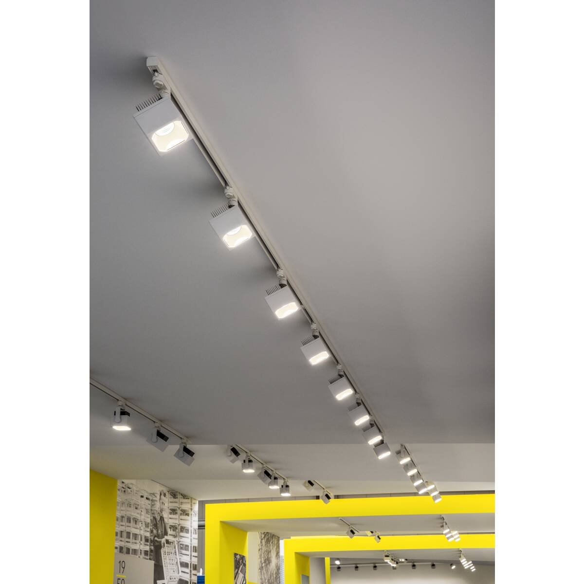 LA 152781 EURO CUBE pro tříokr. lištu bílá 230V LED 28.5W 60° 4000K - BIG WHITE (SLV) (obrázek 4)