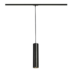 Obrázek pro produkt ENOLA B závěsná pro 1-okr. lištu černá 230V GU10 50W - BIG WHITE (SLV)