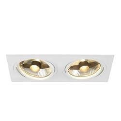 Obrázek pro produkt NEW TRIA II ES111 matná bílá 230V GU10 2x75W - BIG WHITE (SLV)