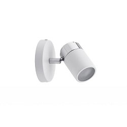 Obrázek pro produkt Spotové svítidlo Zyli bílá/chrom max.1x10W GU10 IP44 - PAULMANN