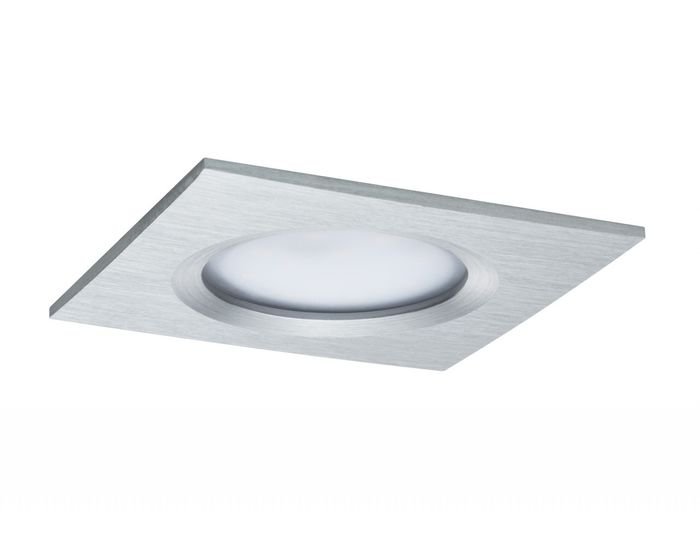 P 93895 Zápustné svítidlo LED Coin Slim IP44 hranaté 3x 6W 3x 470lm 2700K hliník 3ks stmívatelné - PAULMANN (obrázek 3)