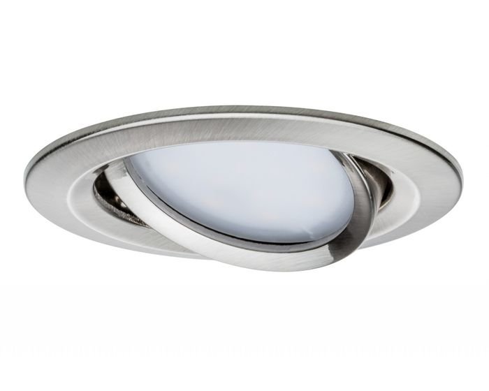 P 93877 Zápustné svítidlo LED Coin Slim IP23 kulaté 6,8W železo 1ks stmívatelné, výklopné - PAULMANN (obrázek 4)