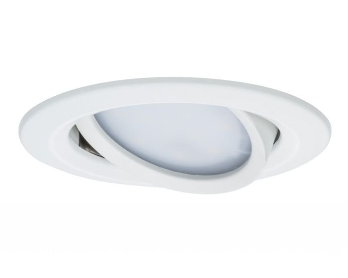 P 93876 Zápustné svítidlo LED Coin Slim IP23 kulaté 6,8W bílá 1ks stmívatelné, výklopné - PAULMANN (obrázek 3)