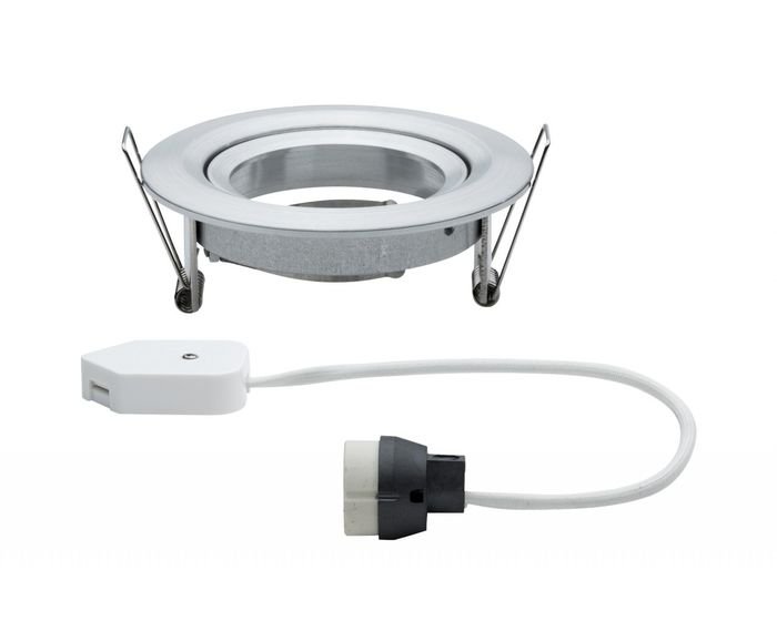 P 93640 Zápustné svítidlo Nova IP23 kulaté hliník 1ks max. 35W GU10 - PAULMANN (obrázek 4)
