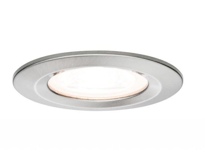 P 93633 Zápustné svítidlo Nova IP44 kulaté železo 1ks max. 35W GU10 - PAULMANN