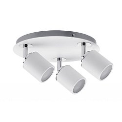 Obrázek pro produkt Spotové svítidlo Tube bílá/chrom max.3x10W GU10 IP44 - PAULMANN