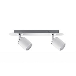 Obrázek pro produkt Spotové svítidlo Tube bílá/chrom max.2x10W GU10 IP44 - PAULMANN