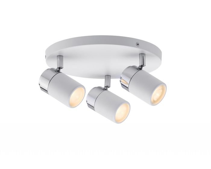 P 66712 Spotové svítidlo Zyli bílá/chrom max. 3x10W GU10 IP44 - PAULMANN (obrázek 3)