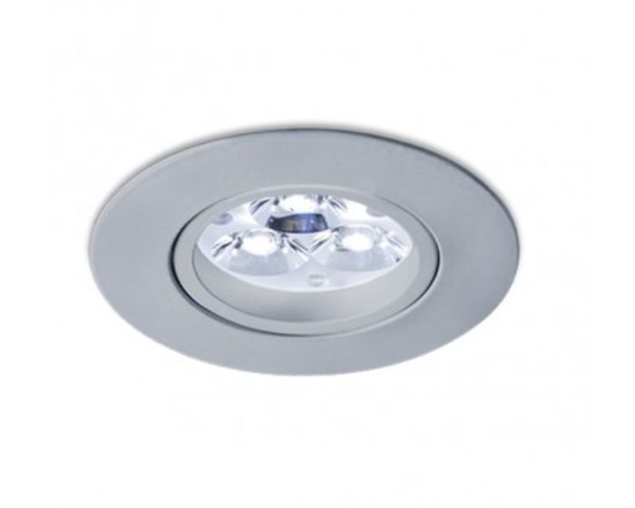 BPM 5004.19GU Vestavné svítidlo Aluminio Plata nikl satin 1x50W, 230V - BPM