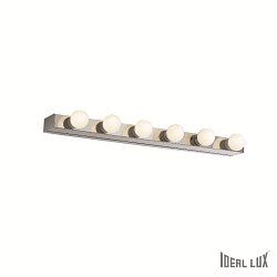 Obrázek pro produkt Nástěnné svítidlo Ideal Lux Prive' AP6 cromo 045627 chromové 60,5cm - IDEALLUX