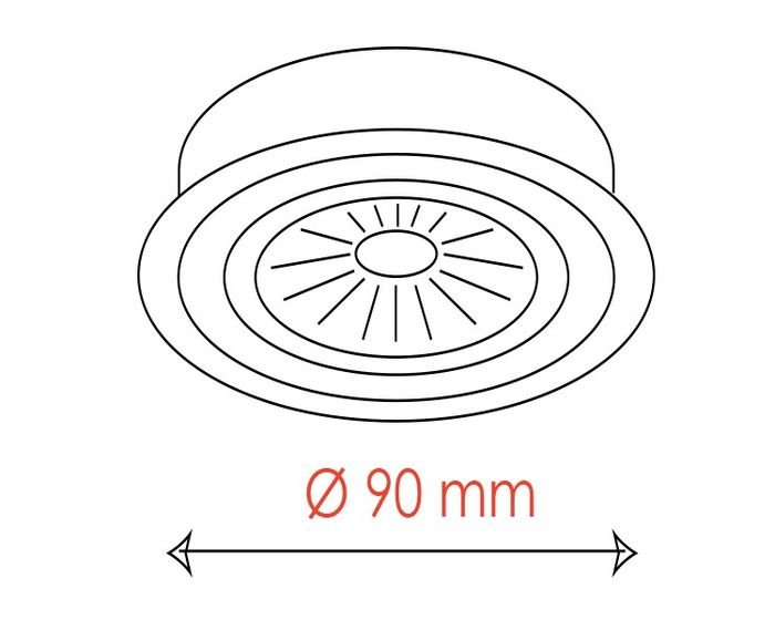 BPM 5000.19 Vestavné svítidlo JANT Aluminio Plata nikl satin 1x50W, 12V - BPM (obrázek 3)