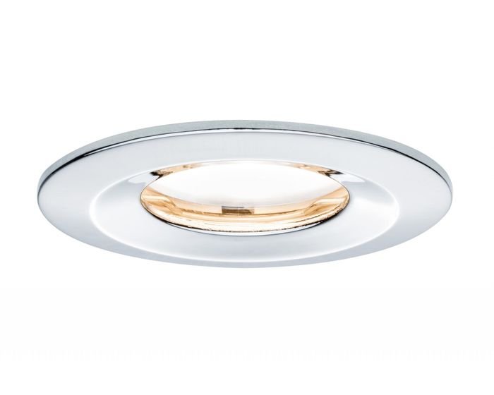 P 93883 Zápustné svítidlo LED Coin Slim IP65 kulaté 6,8W chrom 1ks stmívatelné - PAULMANN