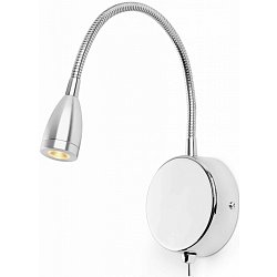 Obrázek pro produkt Nástěnná lampa LOKE chrom LED 3W 230V - FARO
