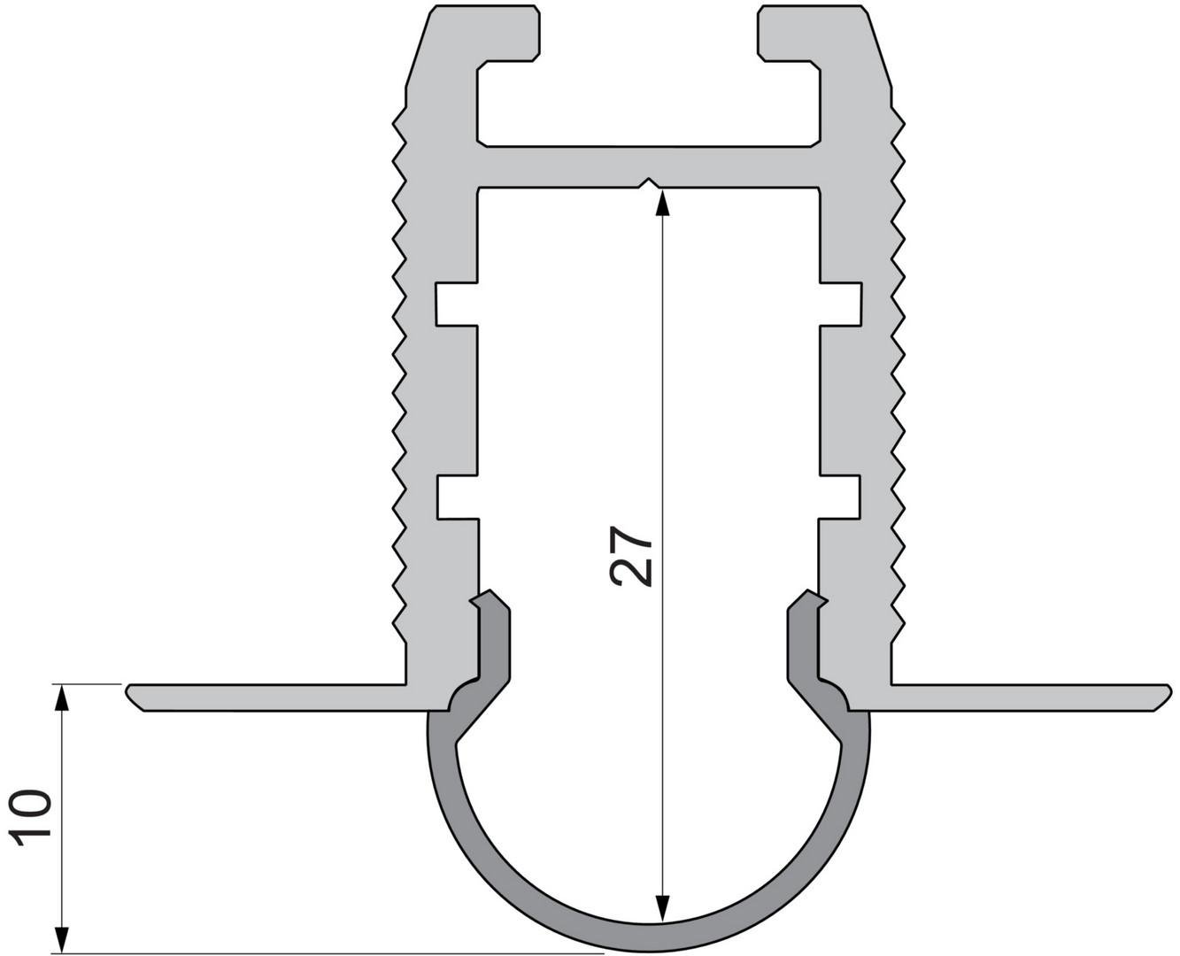 IMPR 979700 Koncovka R-ET-03-10 sada 2ks - DEKOLIGHT (obrázek 2)