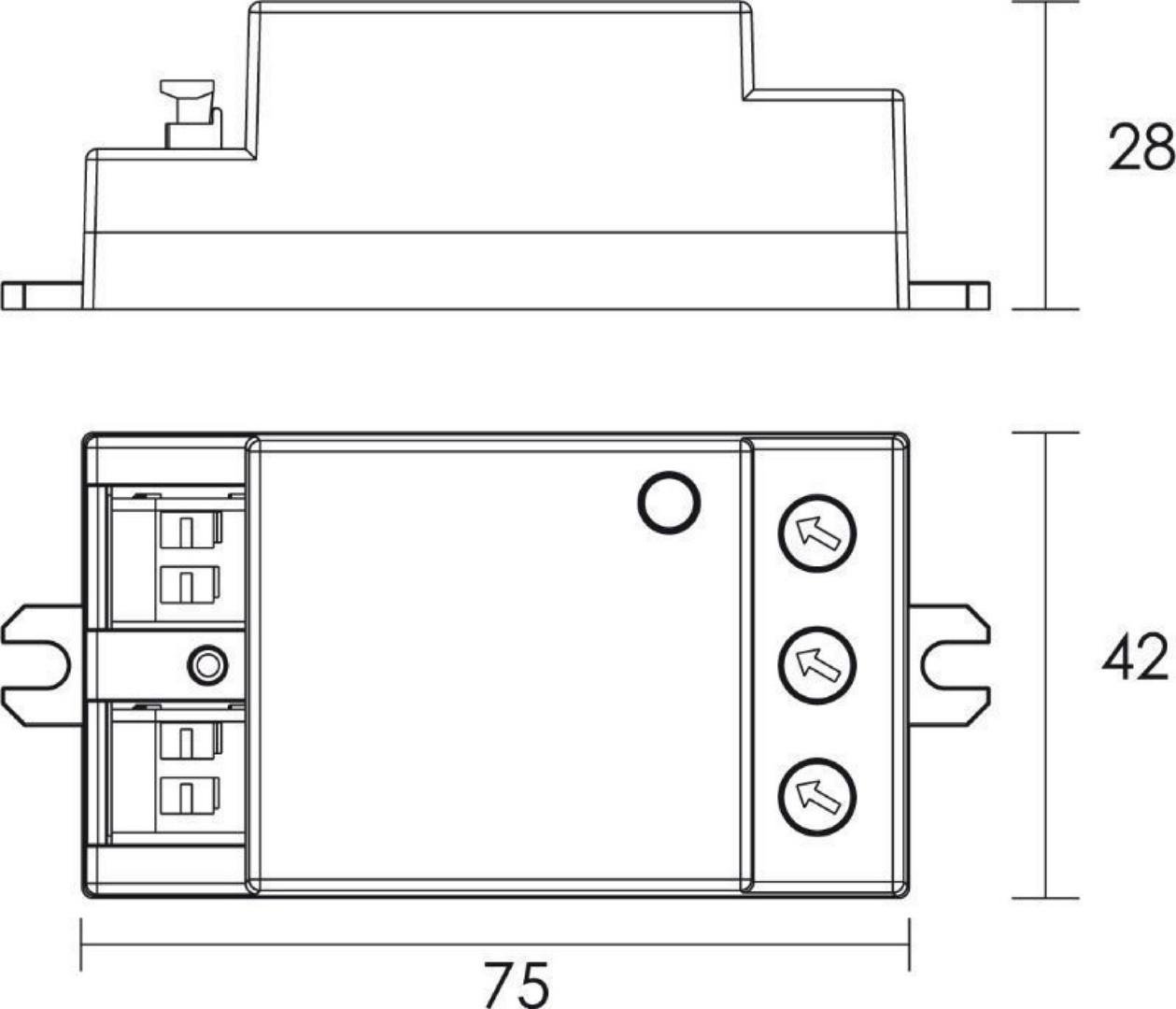 IMPR 930036 Pohybové čidlo MD1200 - DEKOLIGHT (obrázek 3)