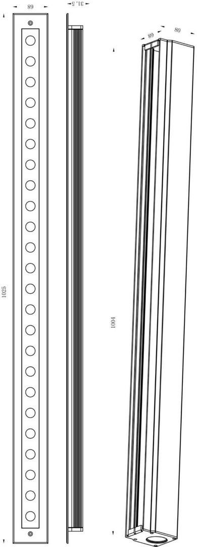 Obrázek produktu Zemní zápustné svítidlo Line VI RGB pojezdové - LIGHT IMPRESSIONS 3 Obrázek produktu Zemní zápustné svítidlo Line VI RGB pojezdové - LIGHT IMPRESSIONS 3