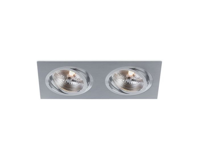 BPM 4251 Vestavné svítidlo Aluminio Blanco, bílá, 2x100W, 12V - BPM (obrázek 2)
