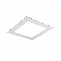 Obrázek pro produkt Zápustné svítidlo DISC hranaté bílé LED 20W 4000K 225x225mm hranaté - KOHL-Lighting (starý kód: KHL K50212.W.4K)