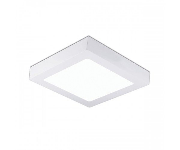 KHL K50232.W.3K Stropní svítidlo DISC hranaté bílé LED 20W 3000K 225x225mm hranaté - KOHL-Lighting