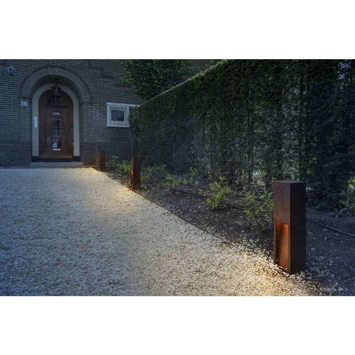 LA 233447 Venkovní svítidlo RUSTY 50 LED SLOT, rezavé železo, LED 3000K - BIG WHITE (SLV) (obrázek 5)