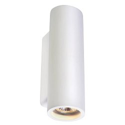 Obrázek pro produkt Nástěnné svítidlo PLASTRA, sádra, kulaté, 2xGU10 - BIG WHITE (SLV)