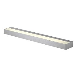 Obrázek pro produkt Nástěnné svítidlo SEDO 14 LED, hranaté, kartáčovaný Al, sklo satinované - BIG WHITE (SLV)