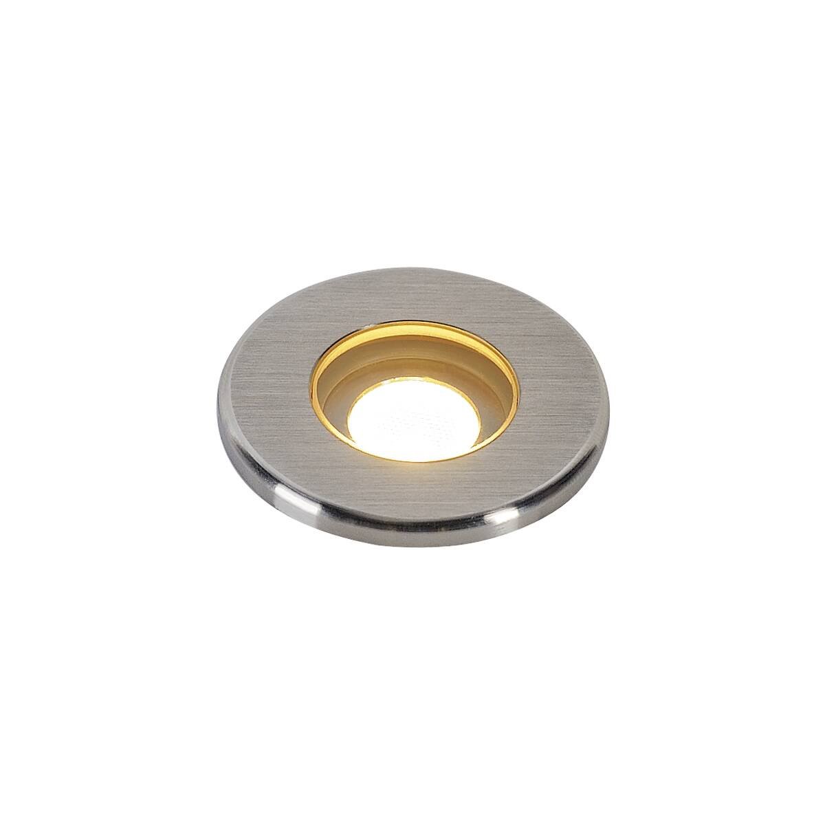 LA 233540 Zapuštěné podlahové svítidlo DASAR LED MINI, kruhové, nerezová ocel 316, 2 W, 3000K, 12–24 V, IP67 - BIG WHITE (SLV) (obrázek 3)