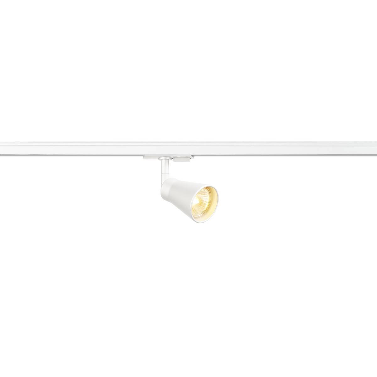 LA 144201 Bodové svítidlo AVO vč. 1fáz. adaptéru, bílé, 1x GU10, max. 50 W - BIG WHITE (SLV)