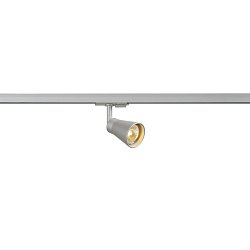 Obrázek pro produkt Bodové svítidlo AVO vč. 1fáz. adaptéru, stříbrné, 1x GU10, max. 50 W - BIG WHITE (SLV)
