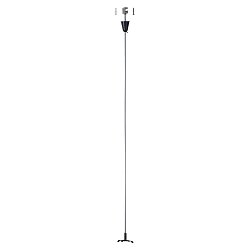Obrázek pro produkt Sada závěsu z drátěného lana s tyčí pro 3fáz. přípojnici S-TRACK, černá, 100 cm - BIG WHITE (SLV)