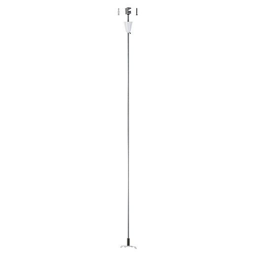 LA 175161 Sada závěsu z drátěného lana s tyčí pro 3fáz. přípojnici S-TRACK, bílá, 100 cm - BIG WHITE (SLV)