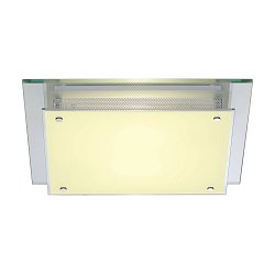 Obrázek pro produkt Stropní svítidlo GLASSA E27 stropní čtvercová 230V E27 2x60W - BIG WHITE (SLV)