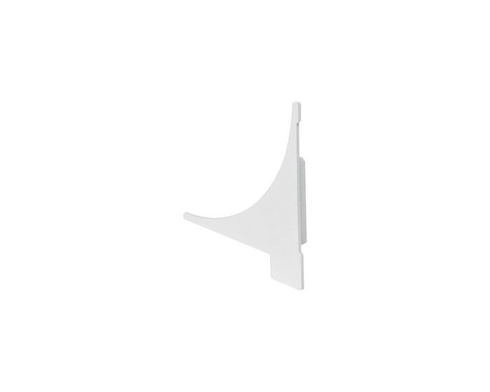 LA 213571 GLENOS koncový kryt pro regálový profil, 2 ks, bílý - BIG WHITE (SLV) (obrázek 3)