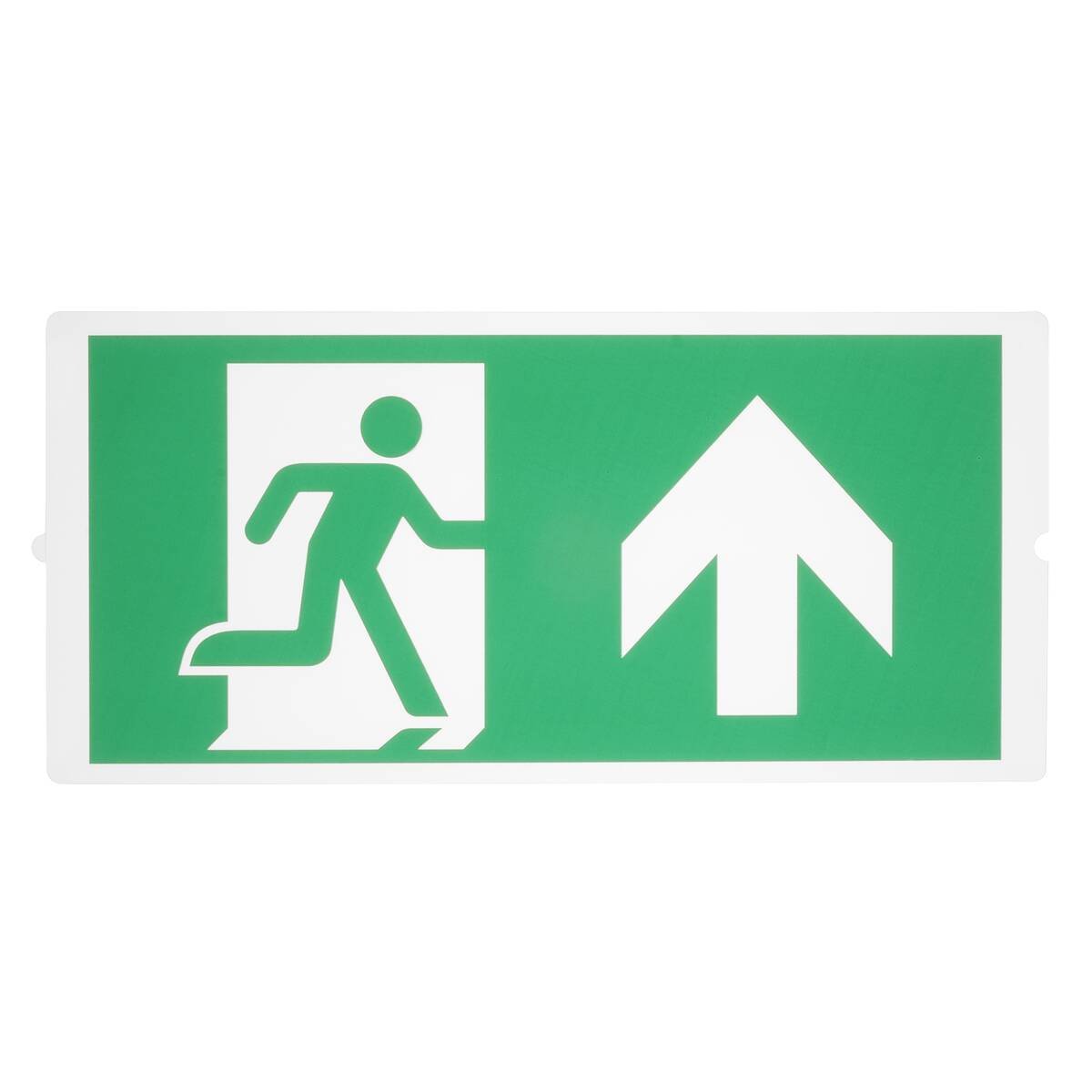 LA 240009 P-LIGHT Emergency, standard signs for areal light, zelená - BIG WHITE (SLV)