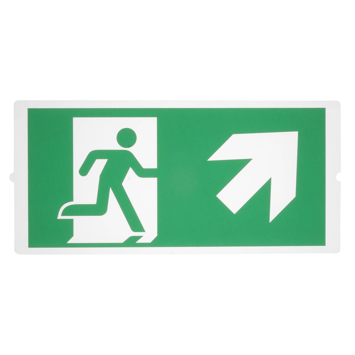 LA 240010 P-LIGHT Emergency , stair signs for areal light, zelená - BIG WHITE (SLV)